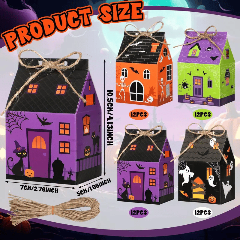 🍬Halloween Mini Candy Boxes Treat Boxes🎃
