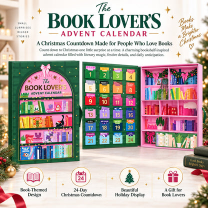 📚 🎄The Book Lover's Advent Calendar - 🎁 A Christmas Countdown Made for People Who Love Books ❤️
