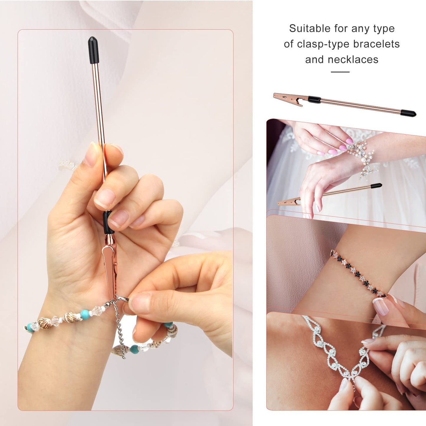 Bracelet Clasp Helper Tools