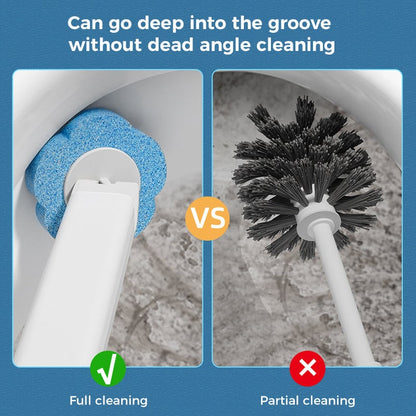 🚽💦Hands-Free Cleaning Gadget🧽Disposable toilet cleaning tool