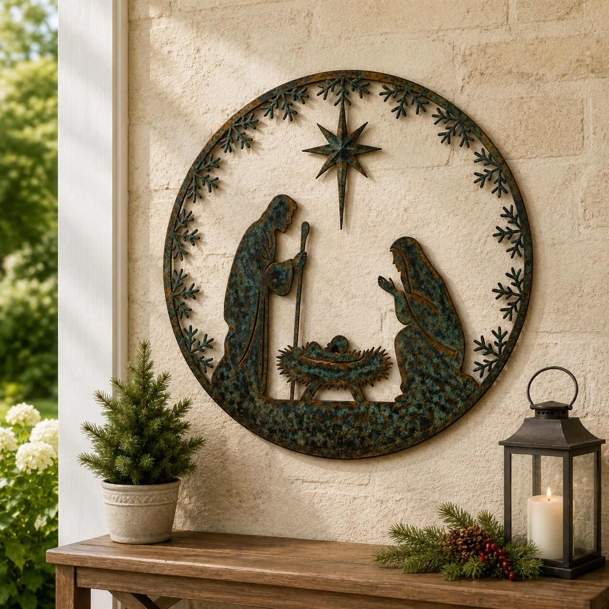 Nativity Scene Christmas Wall Decor