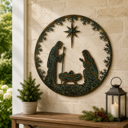 Nativity Scene Christmas Wall Decor
