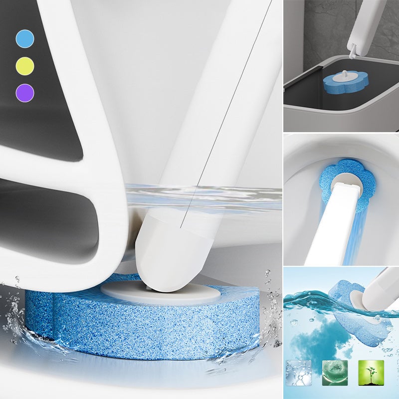 🚽💦Hands-Free Cleaning Gadget🧽Disposable toilet cleaning tool