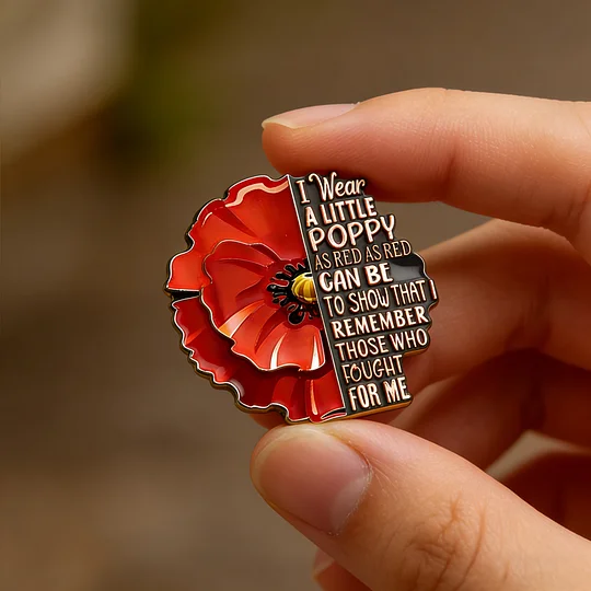 Unisex Red Friday Exquisite Brooch