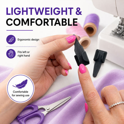 Sewing Finger Protector Clip – Fabric Guide Tool for Safer, Steadier Stitching