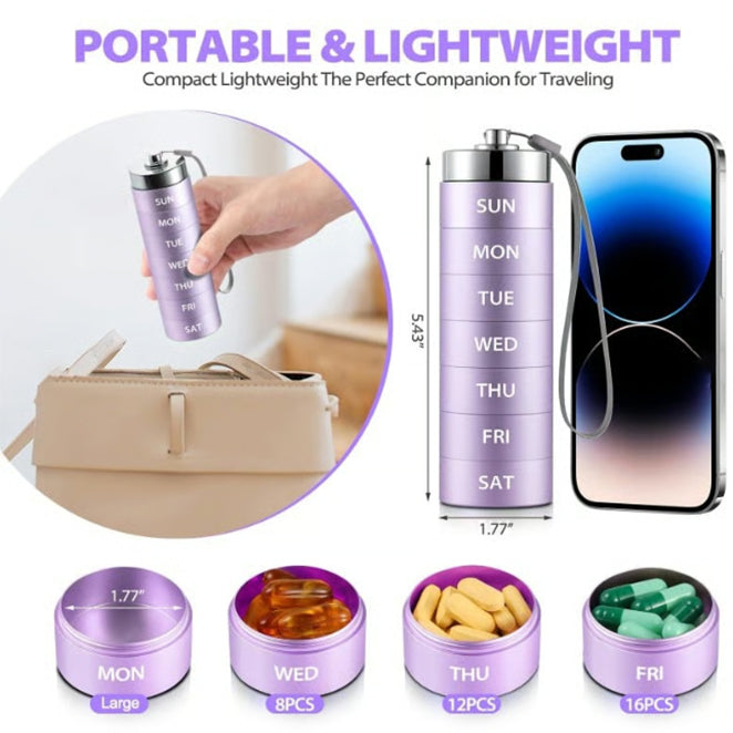 Large Weekly Pill Organizer