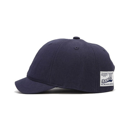 Vintage Adjustable Short Brim Baseball Cap