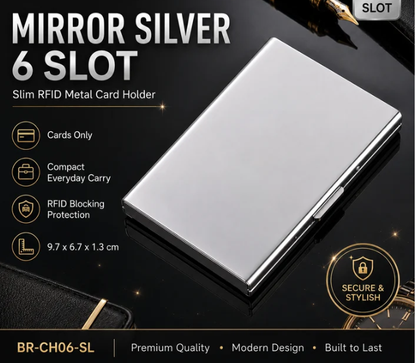 Tyiiplus™ RFID Blocking Metal Card Holder
