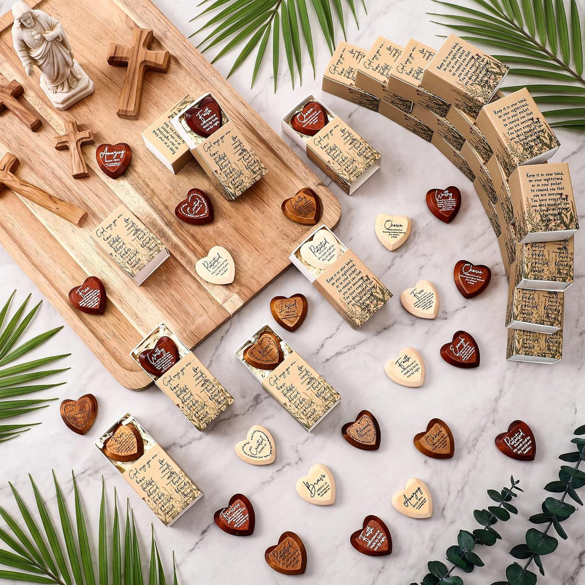 ✝️🎁Christian Pocket Heart Gift Set (Set of 12)