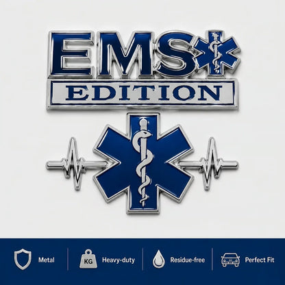⚕️EMS Car Emblem Metal Badge