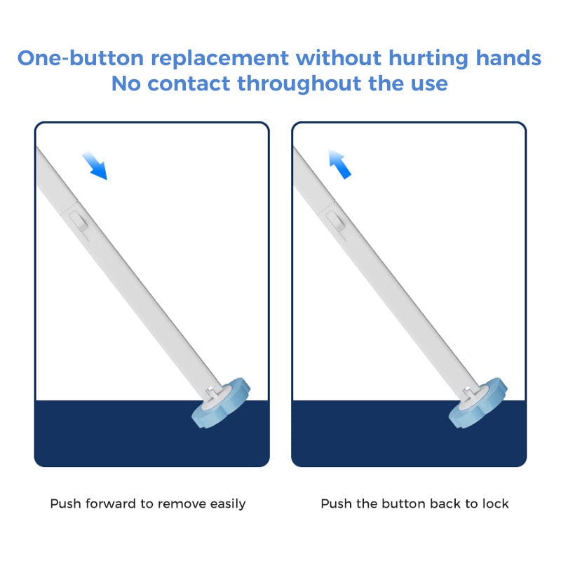 🚽💦Hands-Free Cleaning Gadget🧽Disposable toilet cleaning tool