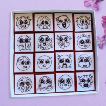 Doodly Stamps Collection-Finally, a way to mark your books without having to draw