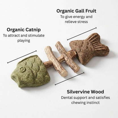 🐱Catnip & Silvervine Chew