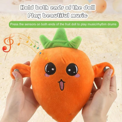 💖 Interactive Music Plush Toy Set 🍌🍓🥕
