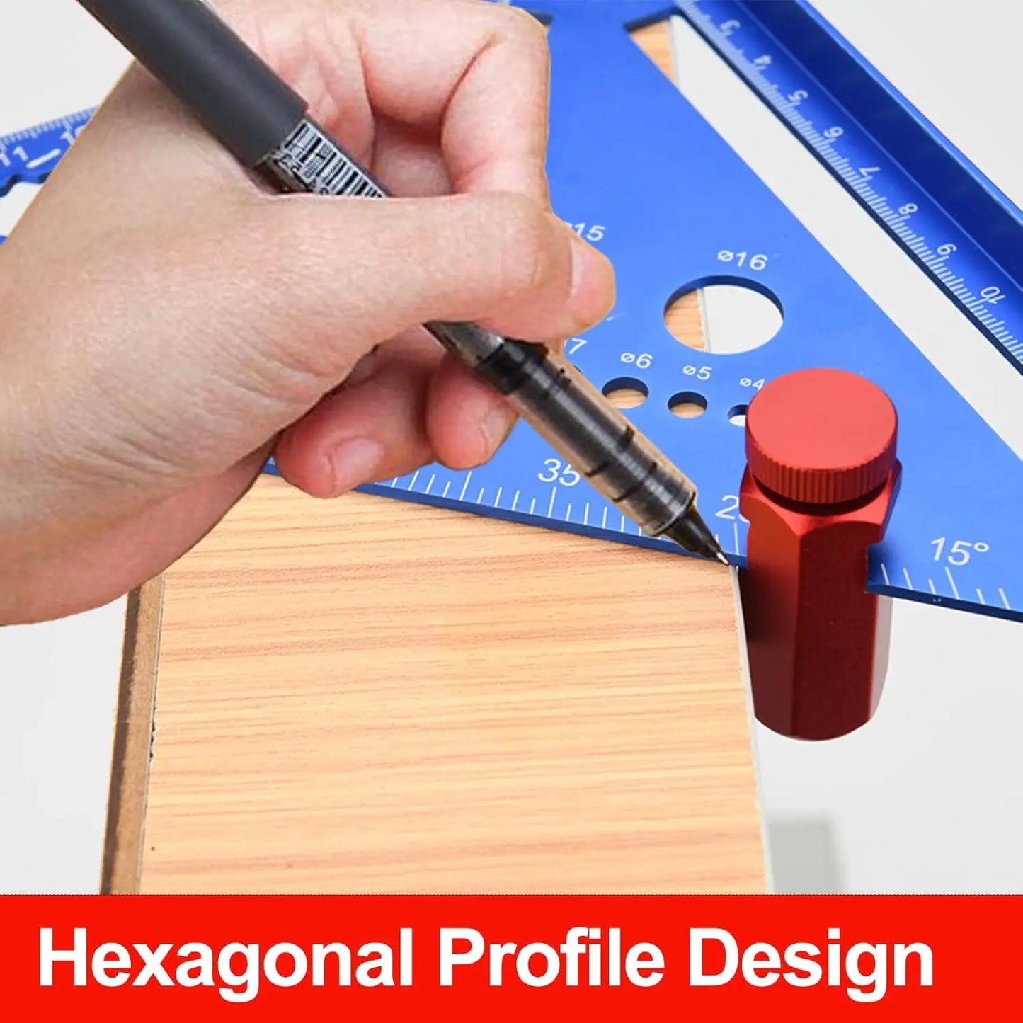 Tall Stair Gauges for Framing Square – With Holder & Hook