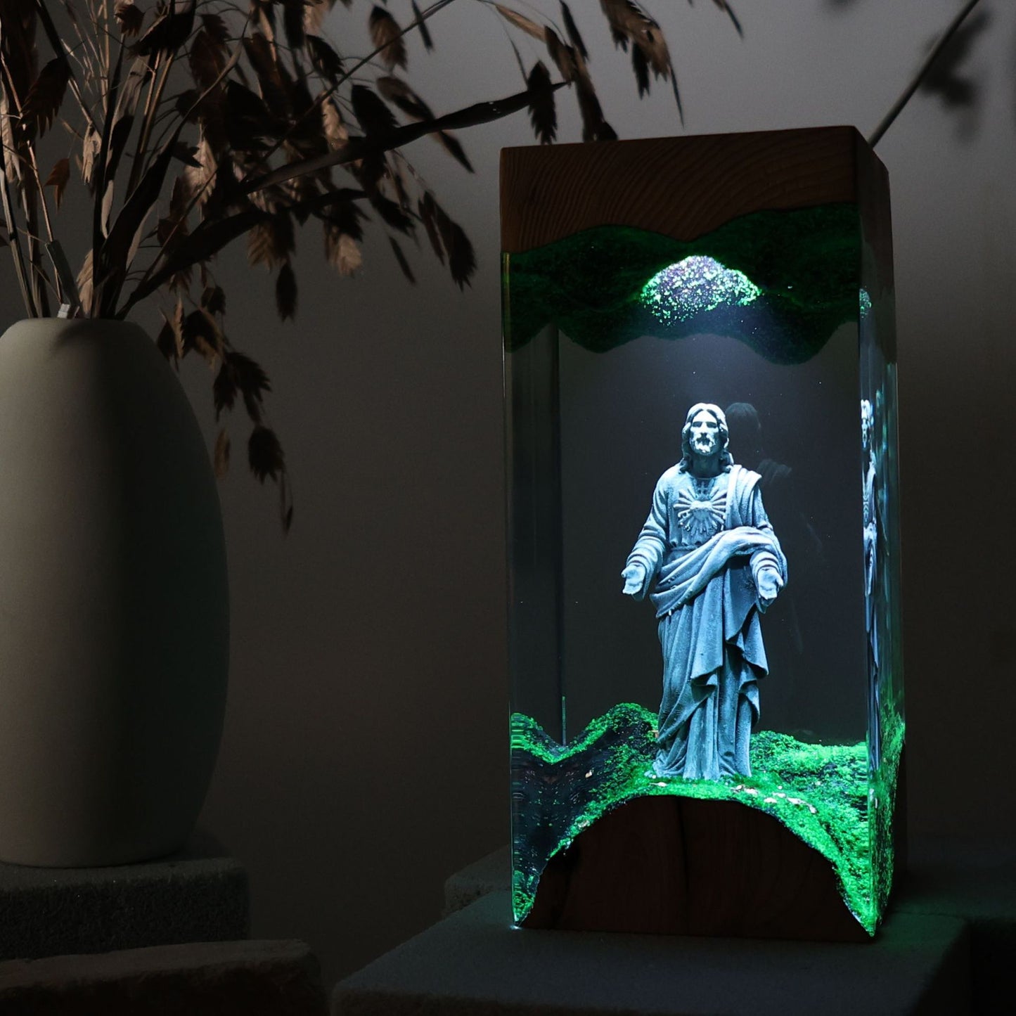 Divine Light™ Jesus Resin Art Lamp
