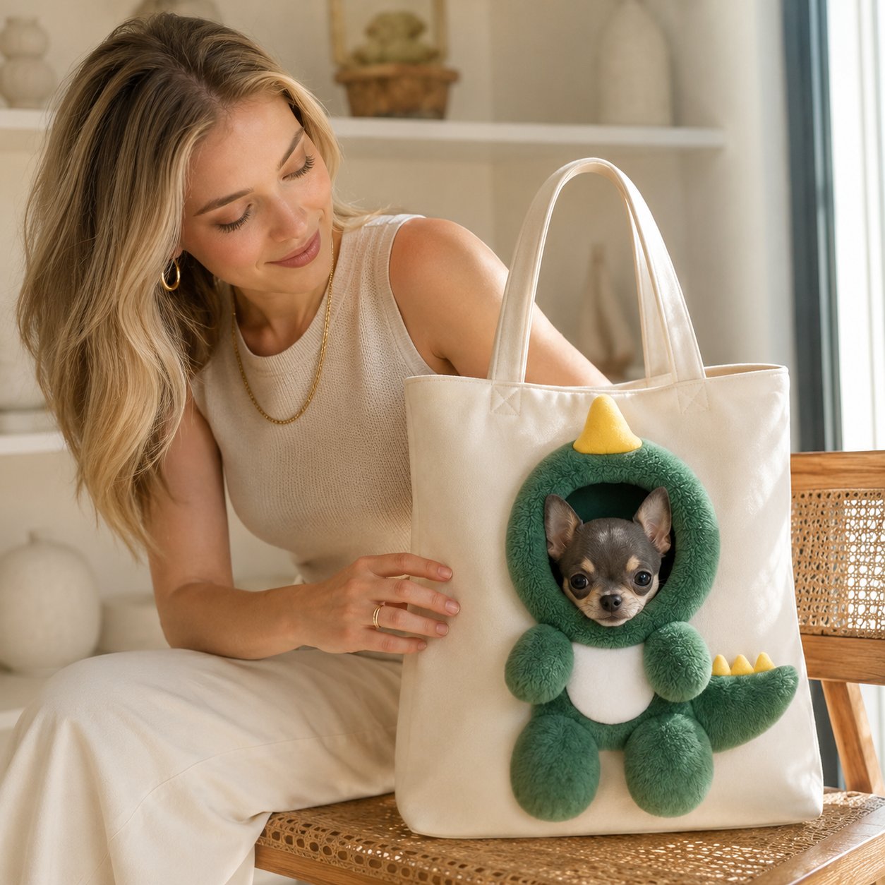 🐾Luxury Hands‑Free Pet Tote Bag