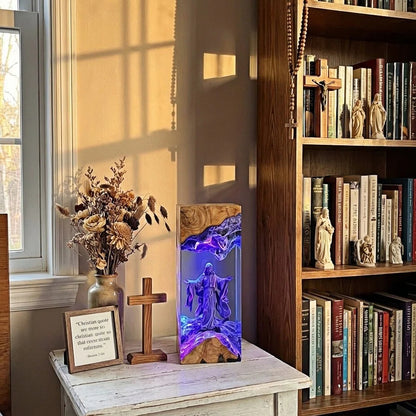 Divine Light™ Jesus Resin Art Lamp