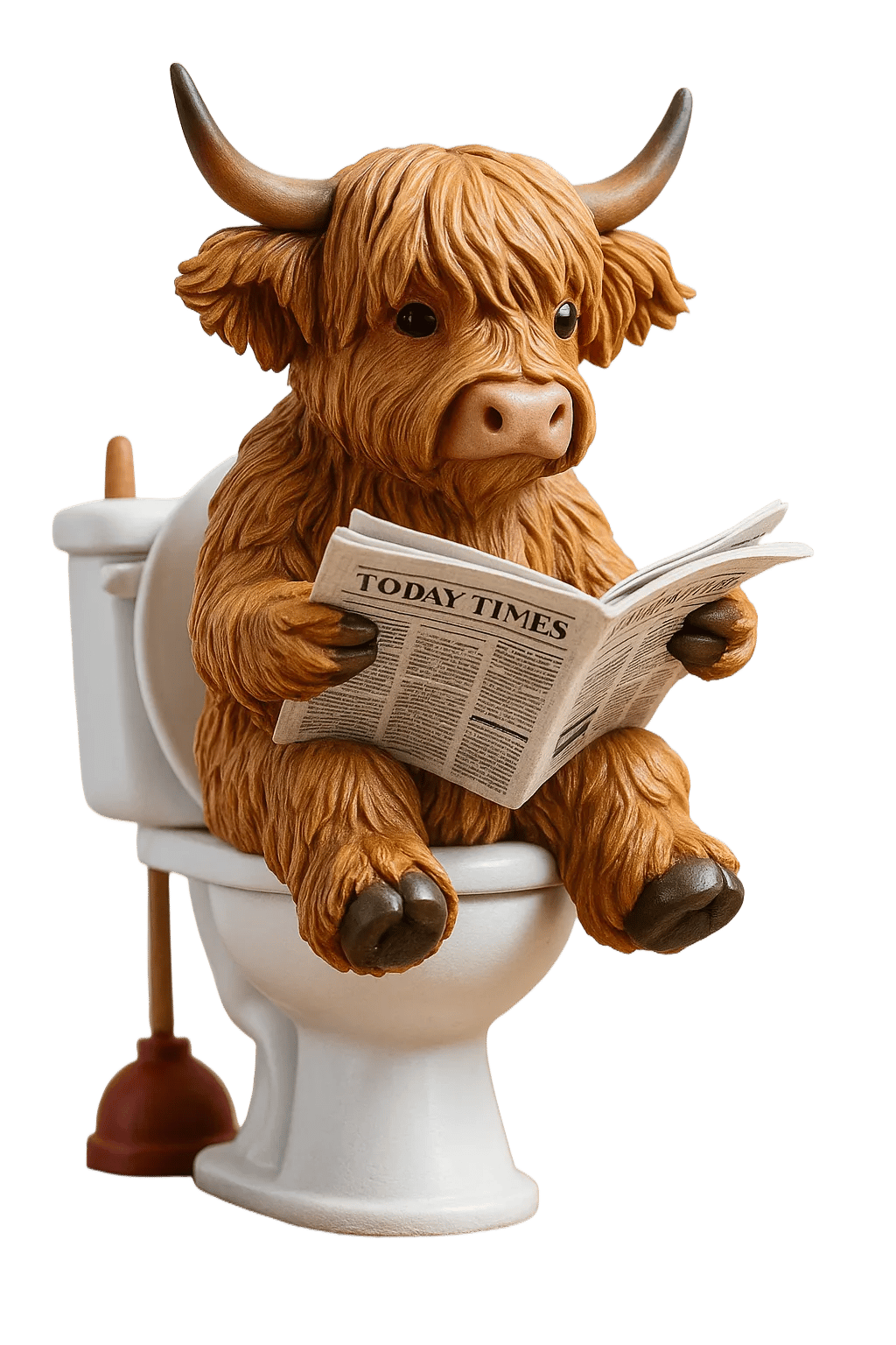 Highland Cow Advent Calendar 2026 – 24-Day Christmas Countdown with Cute Highland Cow Figurines