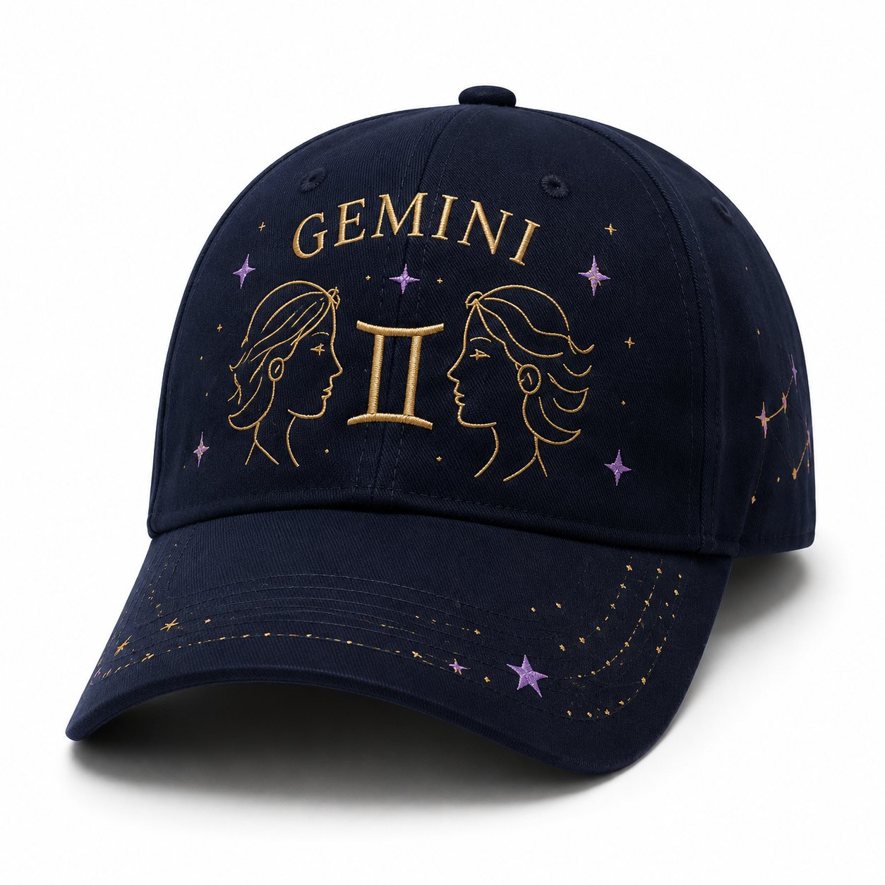 ♈♉12 Zodiac Signs Embroidered Cap Collection – Celestial Hats Made for Every Personality 🧢100% Cotton
