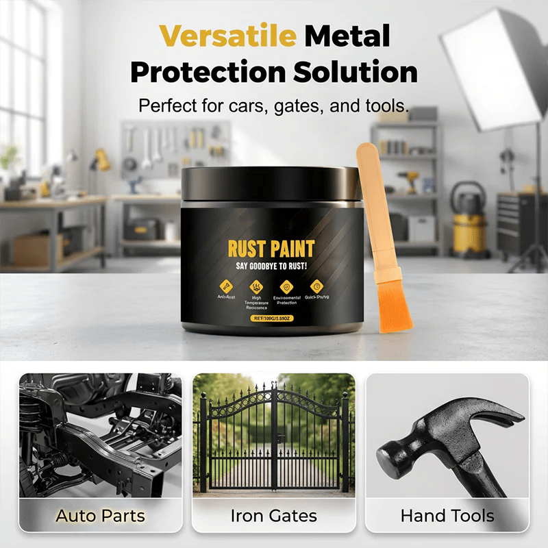 Water-Based Metallic Paint Rust Converter