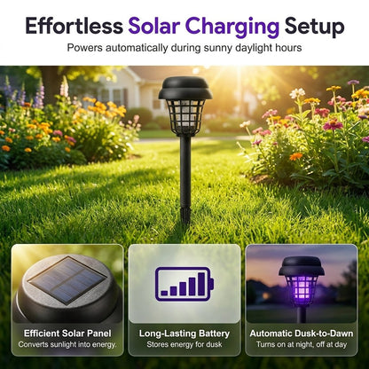 Solar Mosquito Zapper Path Light