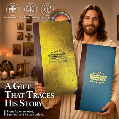 Synchronological History Chart – 6,000 Years of Biblical & World Events in One Fold-Out Timeline