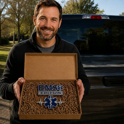 ⚕️EMS Car Emblem Metal Badge