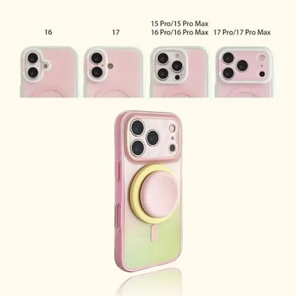 TYIIPLUS™ Magnetic Gradient Phone Case with Liquid Stand for iPhone