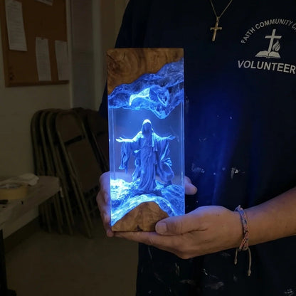 Divine Light™ Jesus Resin Art Lamp