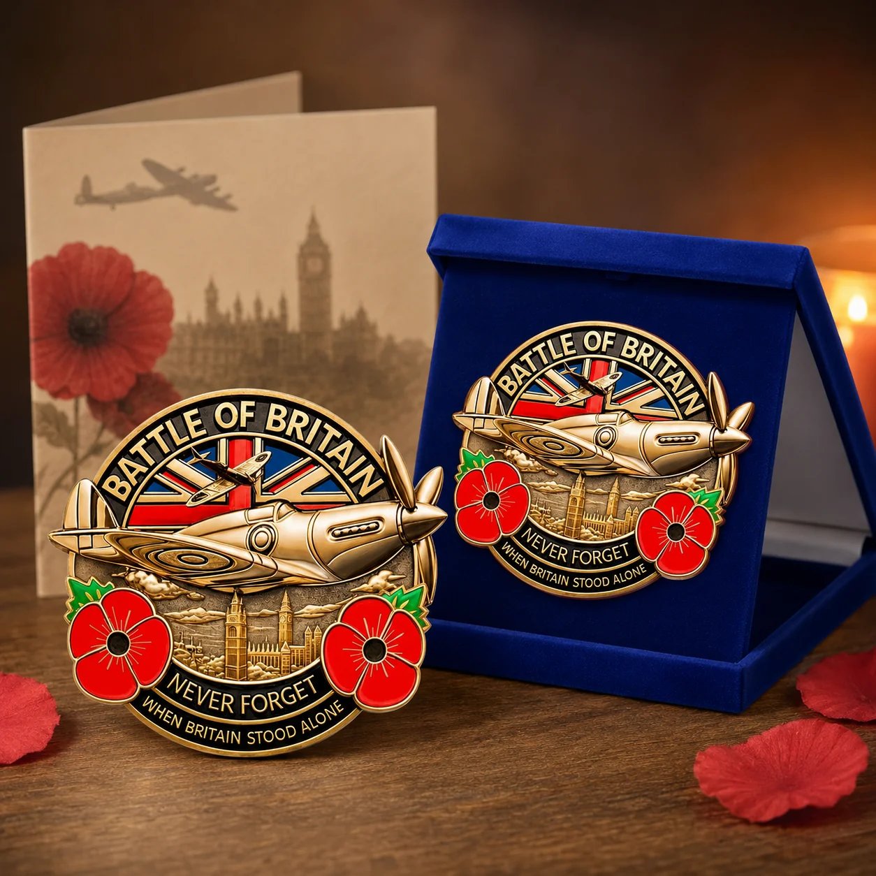 ✈️🎖️ [2026 Limited Edition] – 1940 “Never Forget” Aviation Valor Emblem