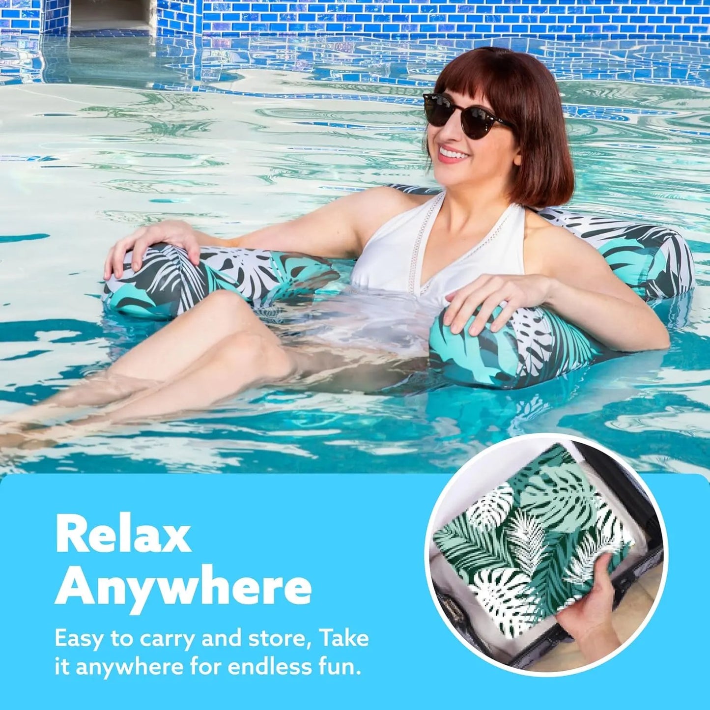 ⚡Summer Hot Sale🔥Inflatable Pool Floats Adult