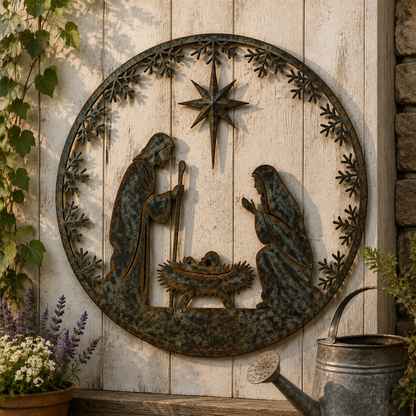 Nativity Scene Christmas Wall Decor