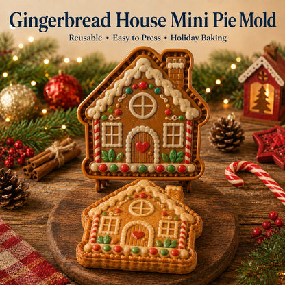 🎄 Christmas Mini Pie Mold Collection | 8 Designs