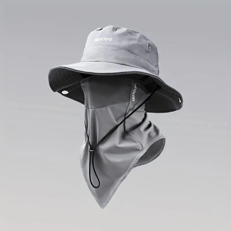 Unisex Sun Protection Hat with Neck Flap
