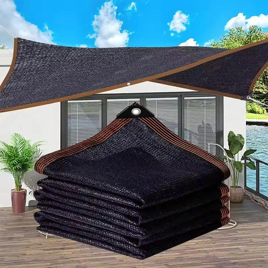 UV-Resistant Shade Net with Grommets