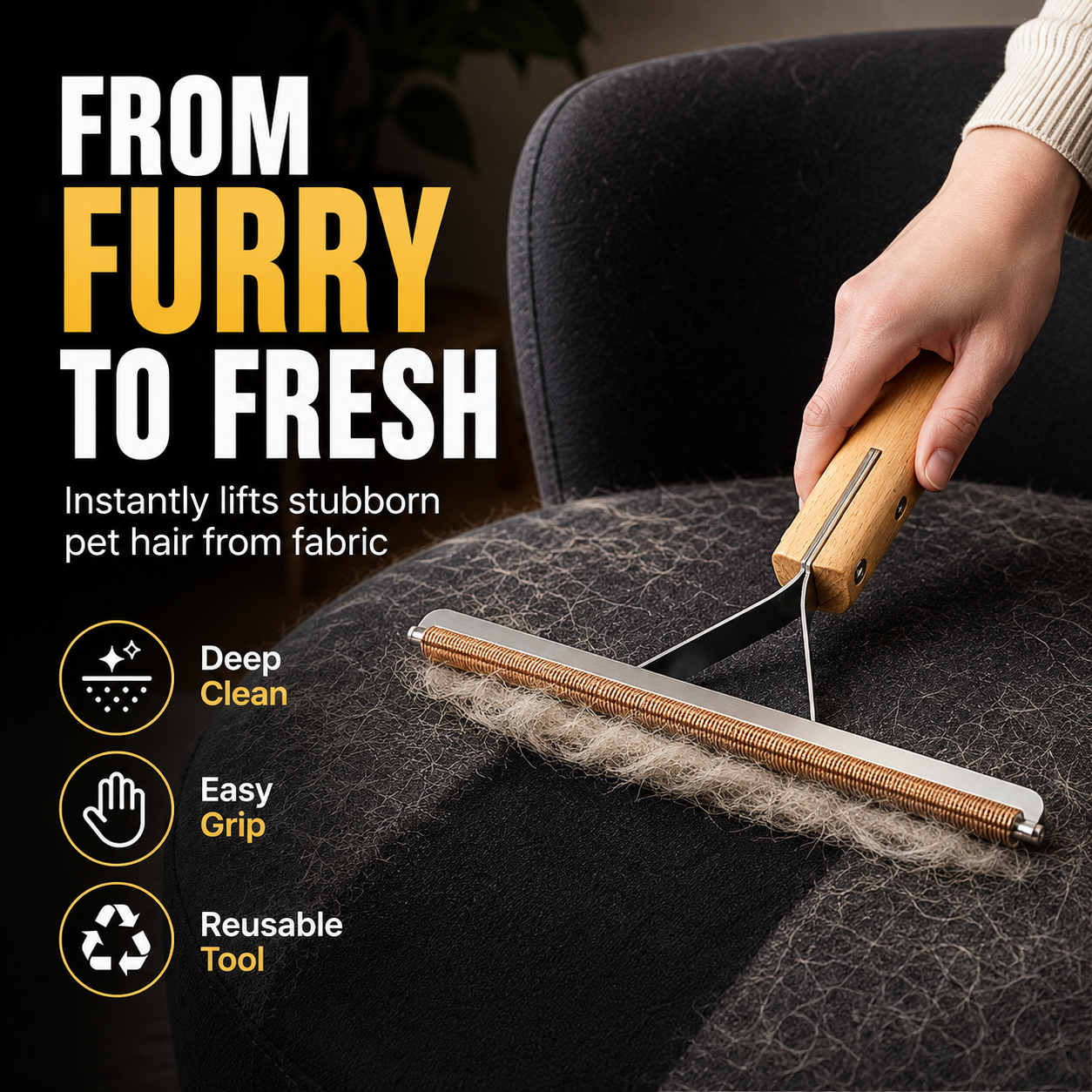 Tyiiplus™ Portable Pet Hair Remover