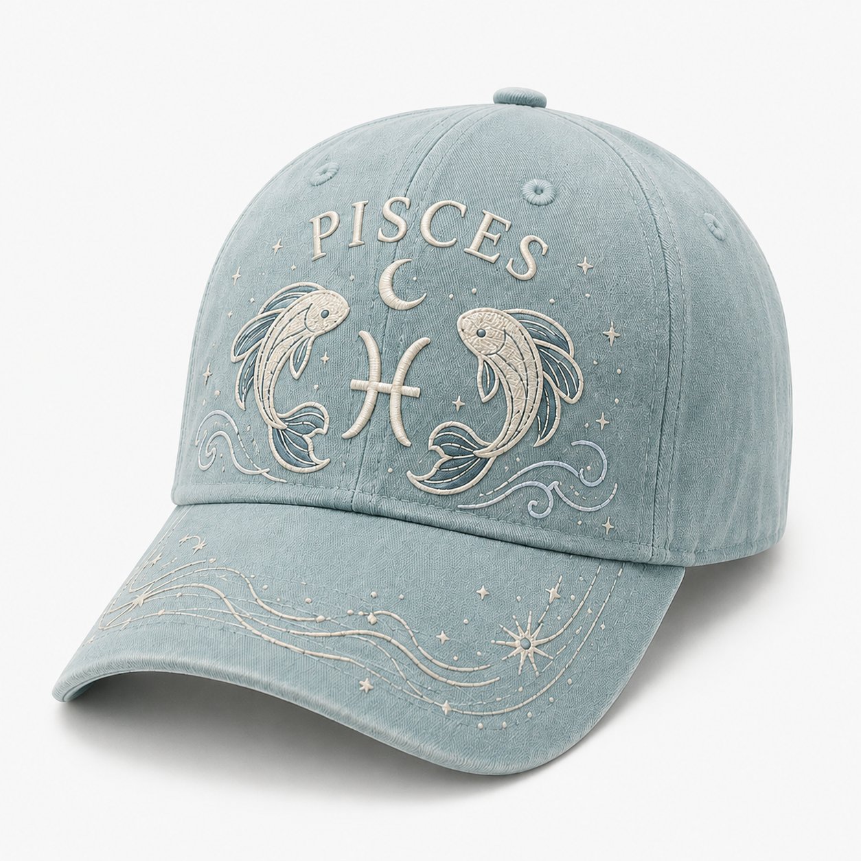 ♈♉12 Zodiac Signs Embroidered Cap Collection – Celestial Hats Made for Every Personality 🧢100% Cotton