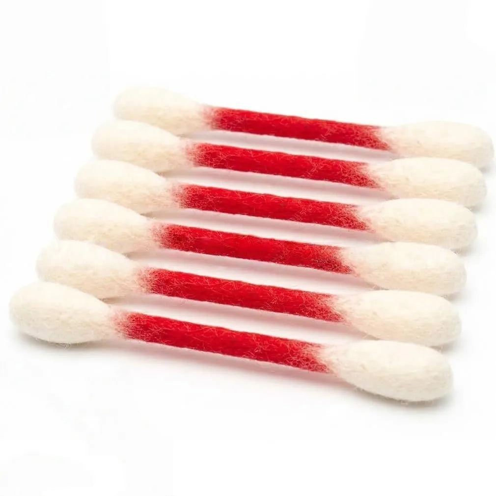 🐱6 Pcs Swabs Large Size Cat Toys with Catnip❤️For Happy, Healthy, and Active Indoor Cats