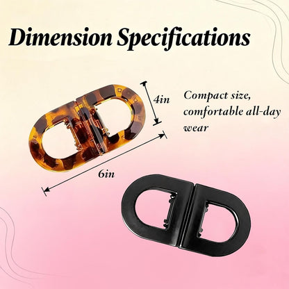 Magnetic No-Crease Hair Clips (2 Pcs) ✨