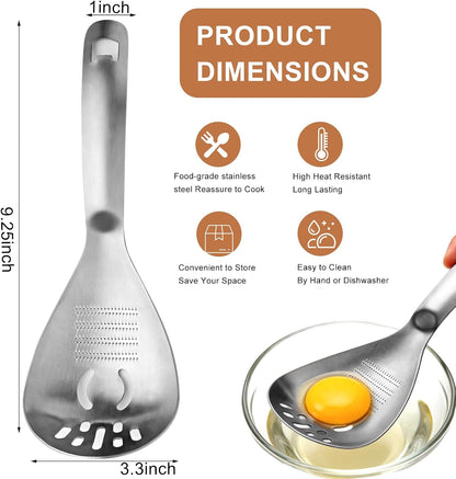 304 Stainless Steel Multi‑Purpose Kitchen Spoon 🥄 - image 10