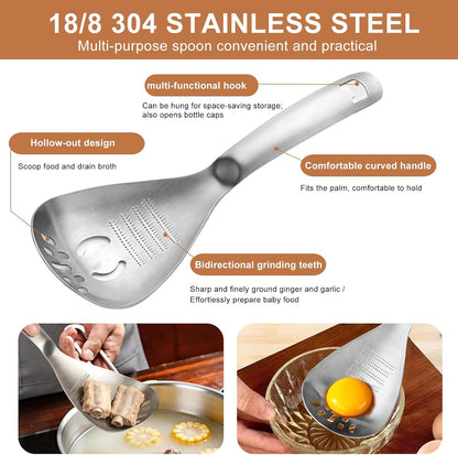 304 Stainless Steel Multi‑Purpose Kitchen Spoon 🥄 - image 3