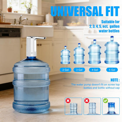 Tyiiplus™ Cordless USB-C Water Bottle Pump