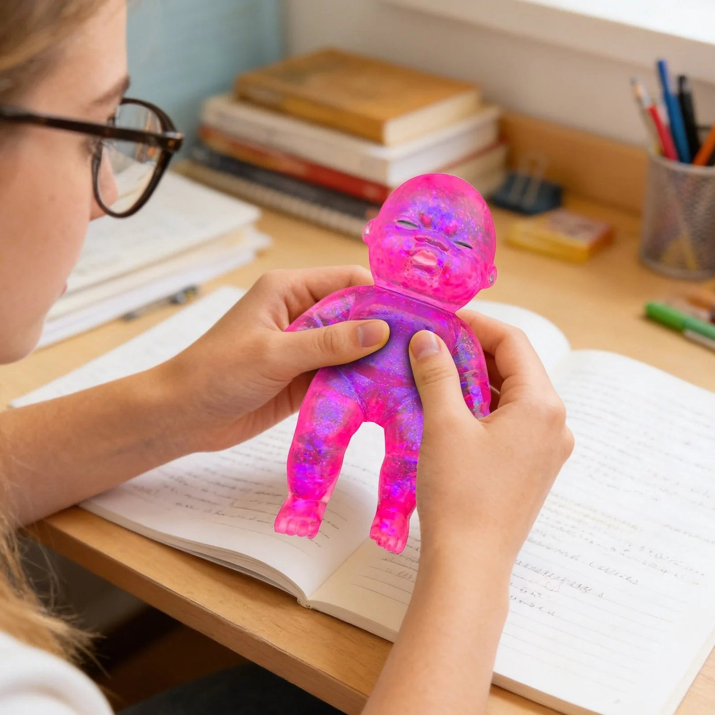 Sparkling Squishy Baby Toy