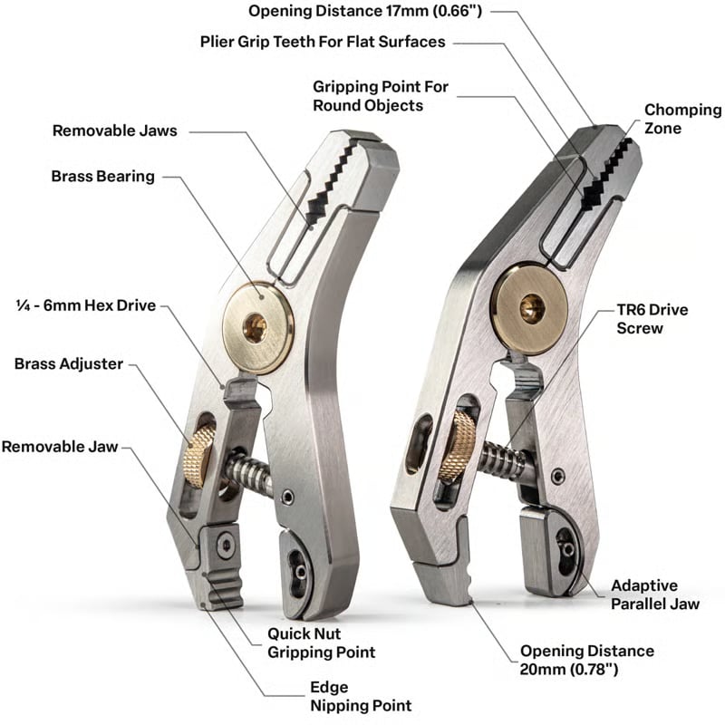 🛠️ Pocket Multi-Function Grip: Your Go-To EDC Tool for Fixing Anything, Anywhere