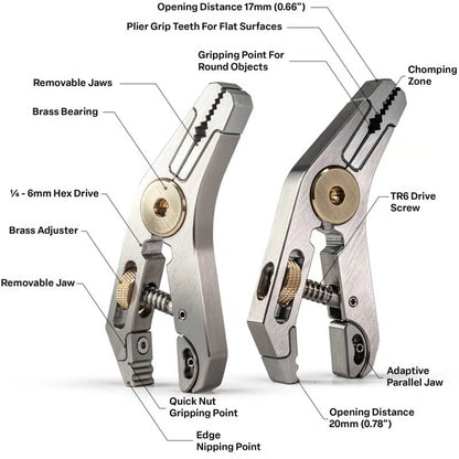 🛠️ Pocket Multi-Function Grip: Your Go-To EDC Tool for Fixing Anything, Anywhere