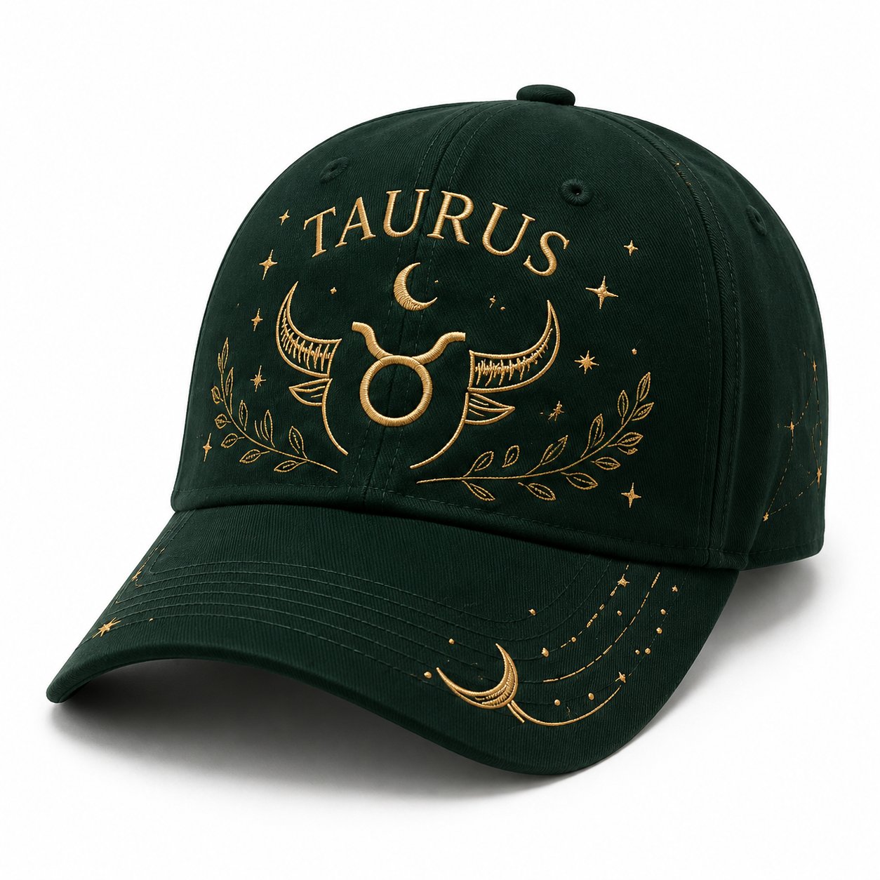 ♈♉12 Zodiac Signs Embroidered Cap Collection – Celestial Hats Made for Every Personality 🧢100% Cotton