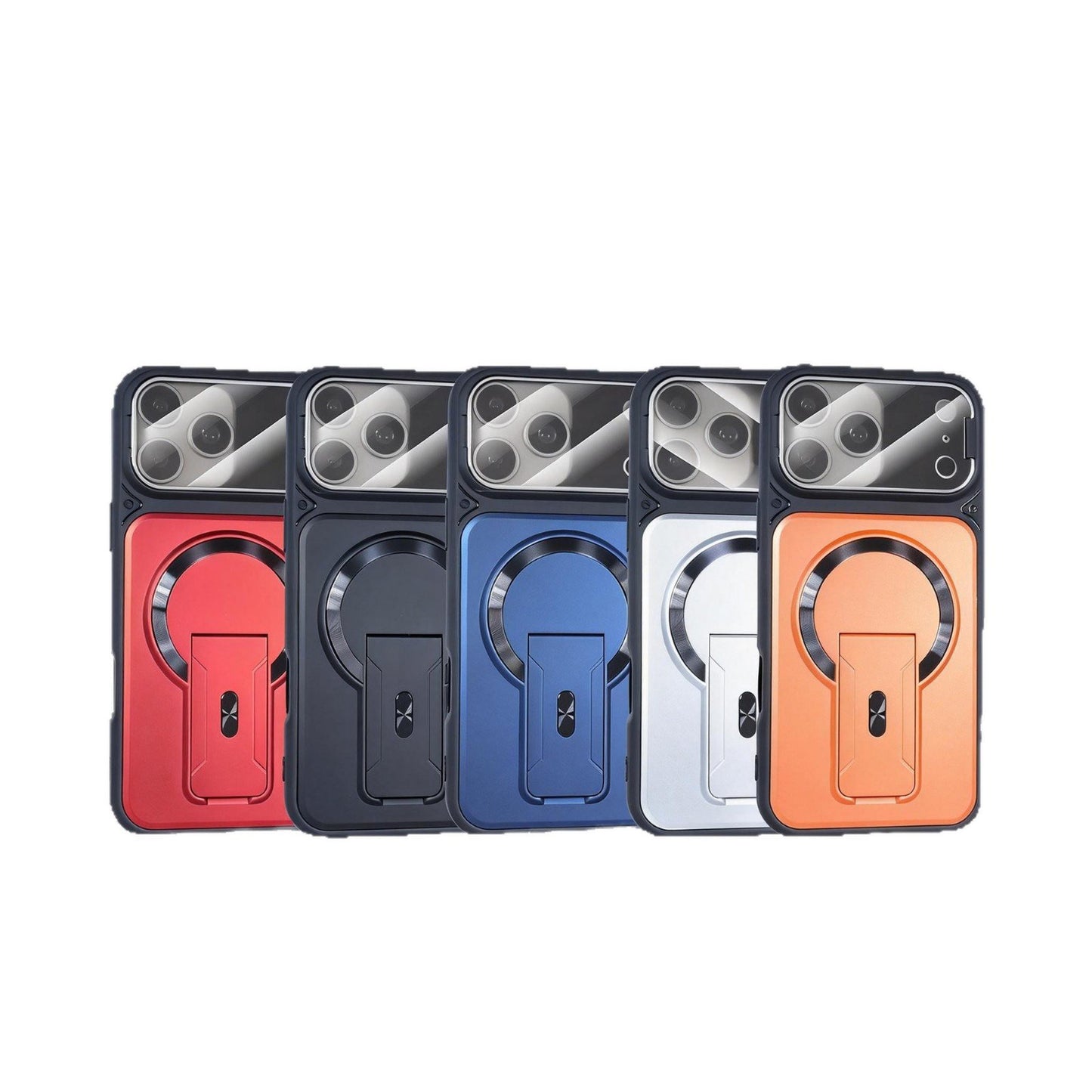 Multifunctional Lens Protection Case with Invisible Stand & Camera Protection