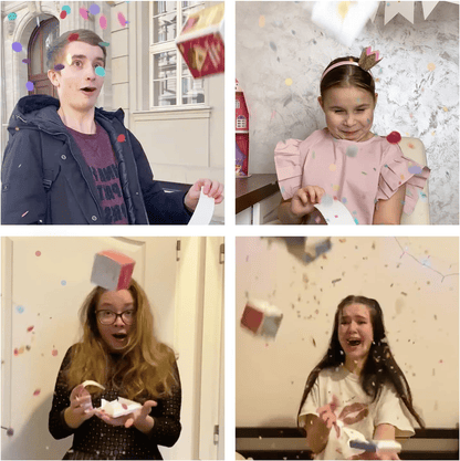 ✨Exploding Confetti Surprise Card – Pop-Up Joy in Every Envelope 🎄✨