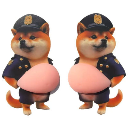 3D Dog & Cat Belly Squishy Stickers - A pair(2 Pcs)